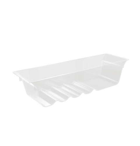 CLEAR CONVERTIBLE DRAWER BIN