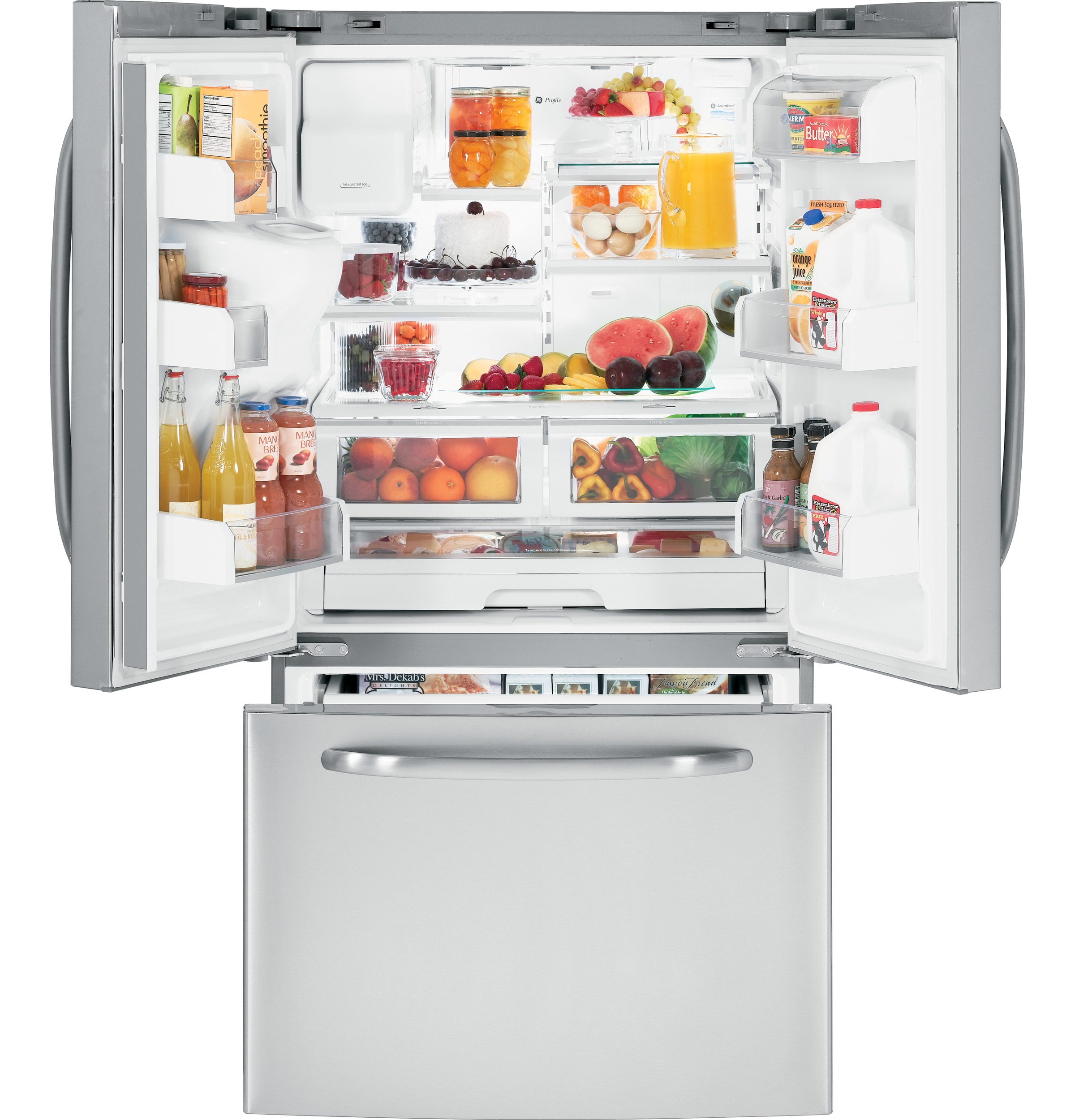 GE® ENERGY STAR® 25.9 Cu. Ft. French-Door Refrigerator with Icemaker