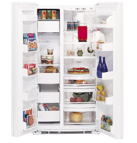 GE Profile Arctica CustomStyle™ Side-By-Side Refrigerator
