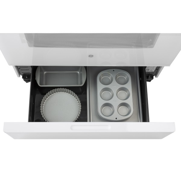 Removable full-width storage drawer