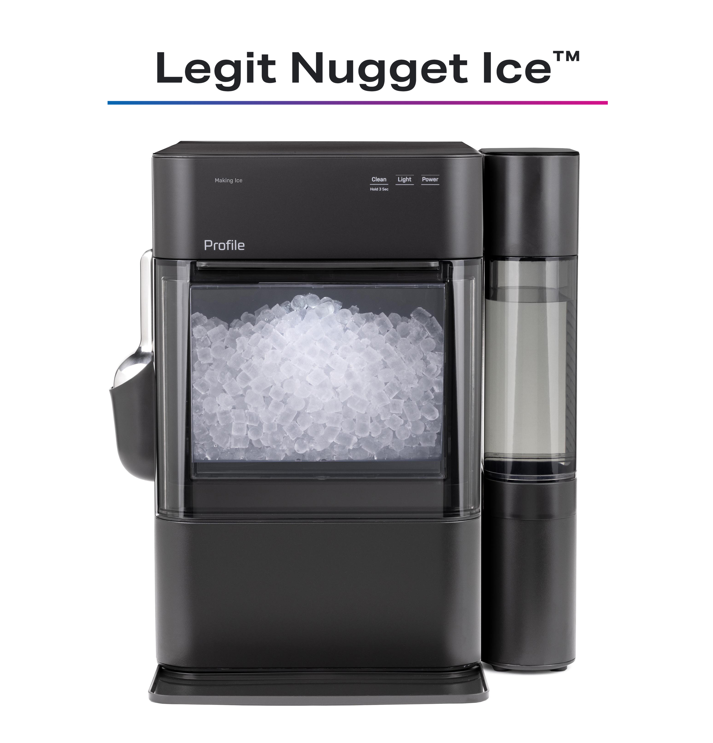 GE Profile™ Opal™ 2.0 Ultra Nugget Ice Maker with Side Tank and Scale Inhibiting Filter