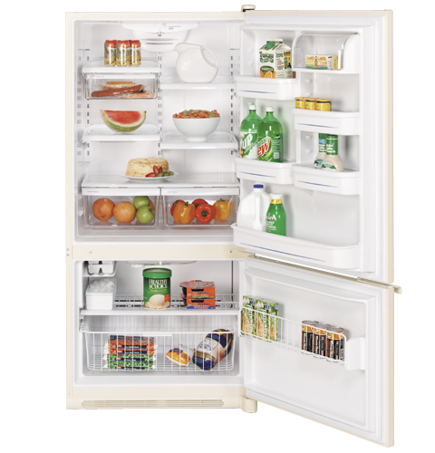 GE® ENERGY STAR® 21.9 Cu. Ft. Bottom-Freezer Refrigerator