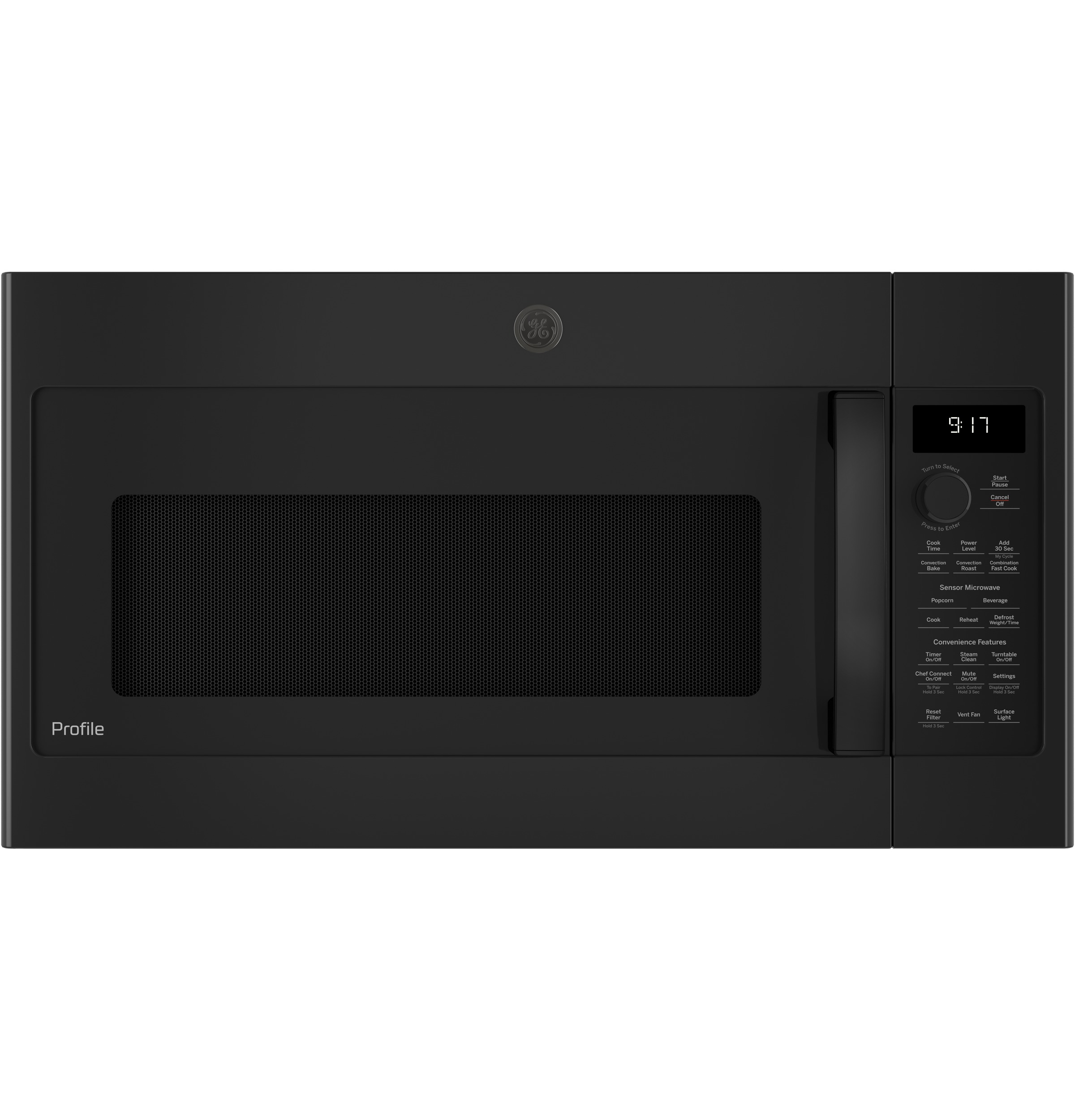 Model: PVM9179DRBB | GE Profile GE Profile™ 1.7 Cu. Ft. Convection Over-the-Range Microwave Oven