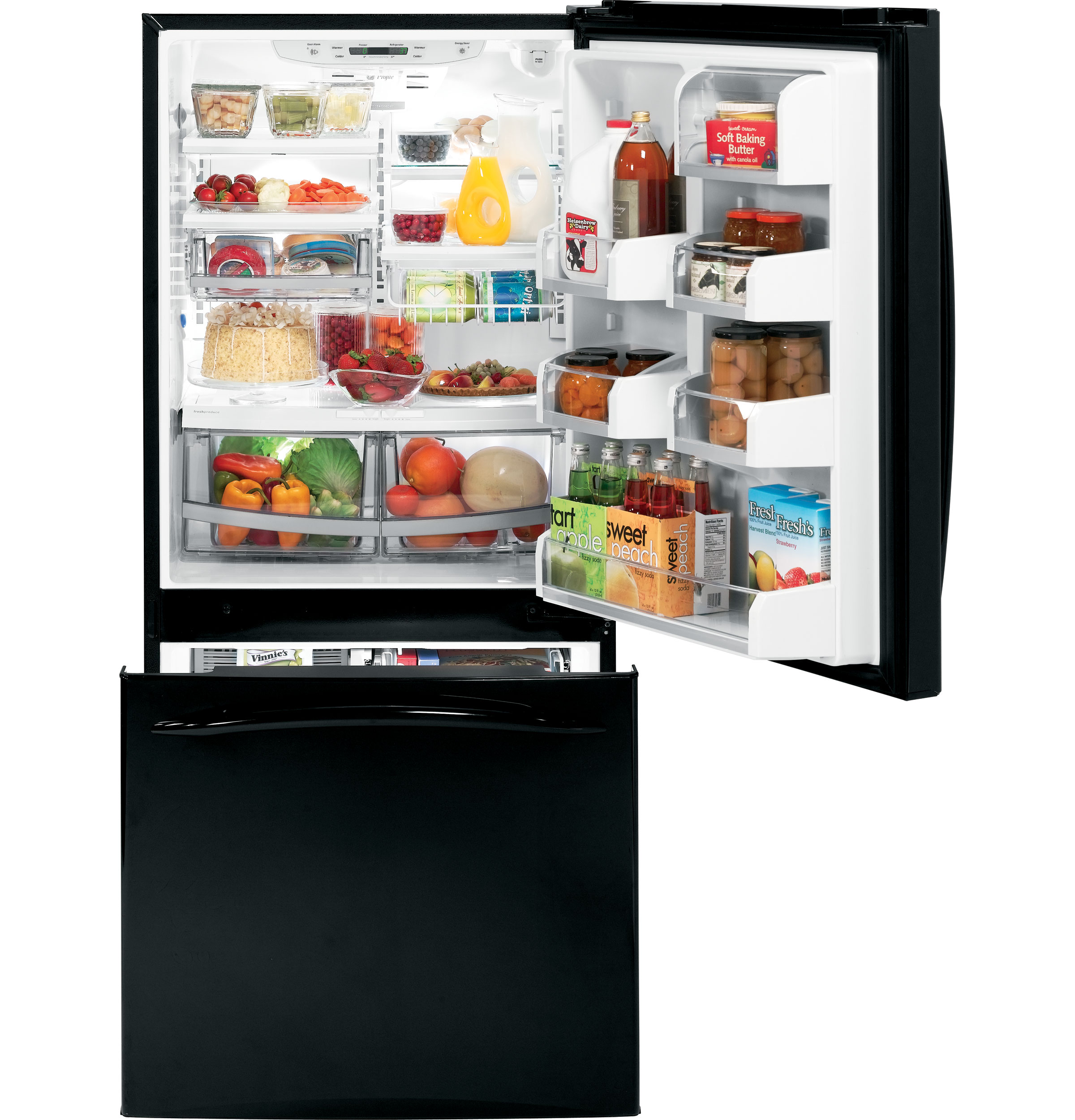 GE Profile™ ENERGY STAR® 20.0 Cu. Ft. Bottom-Freezer Drawer Refrigerator