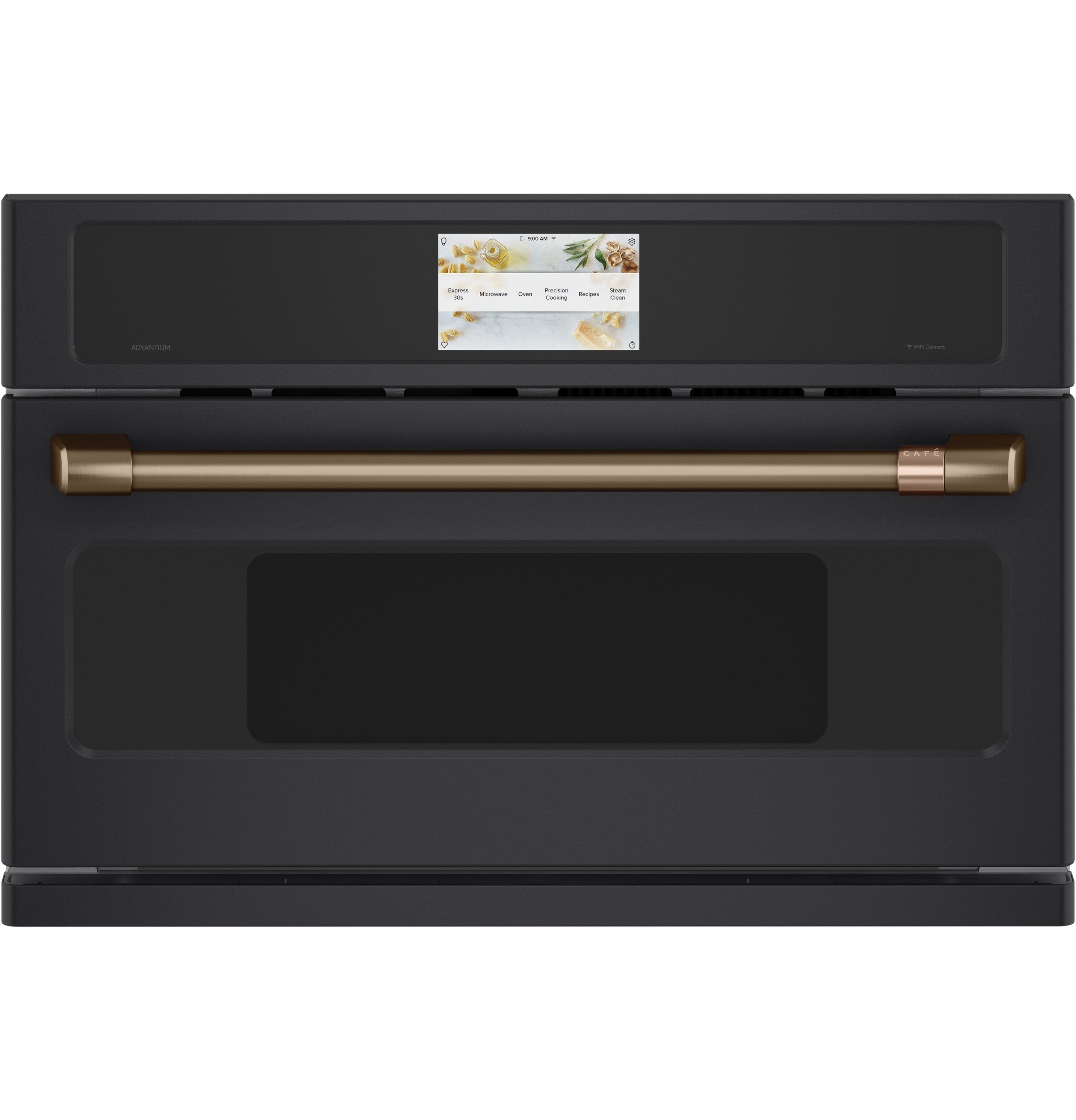 Model: CXWS0H0PMBZ | Cafe Café™ 30” Single Wall Oven Handle - Brushed Bronze