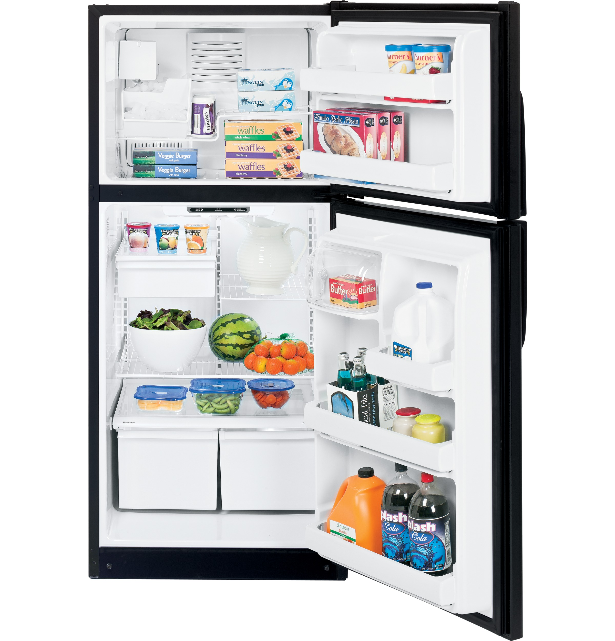 GE® ENERGY STAR® 18.0 Cu. Ft. Top-Freezer Refrigerator