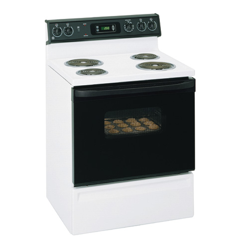 GE® Standard Clean Electric Free-Standing Range