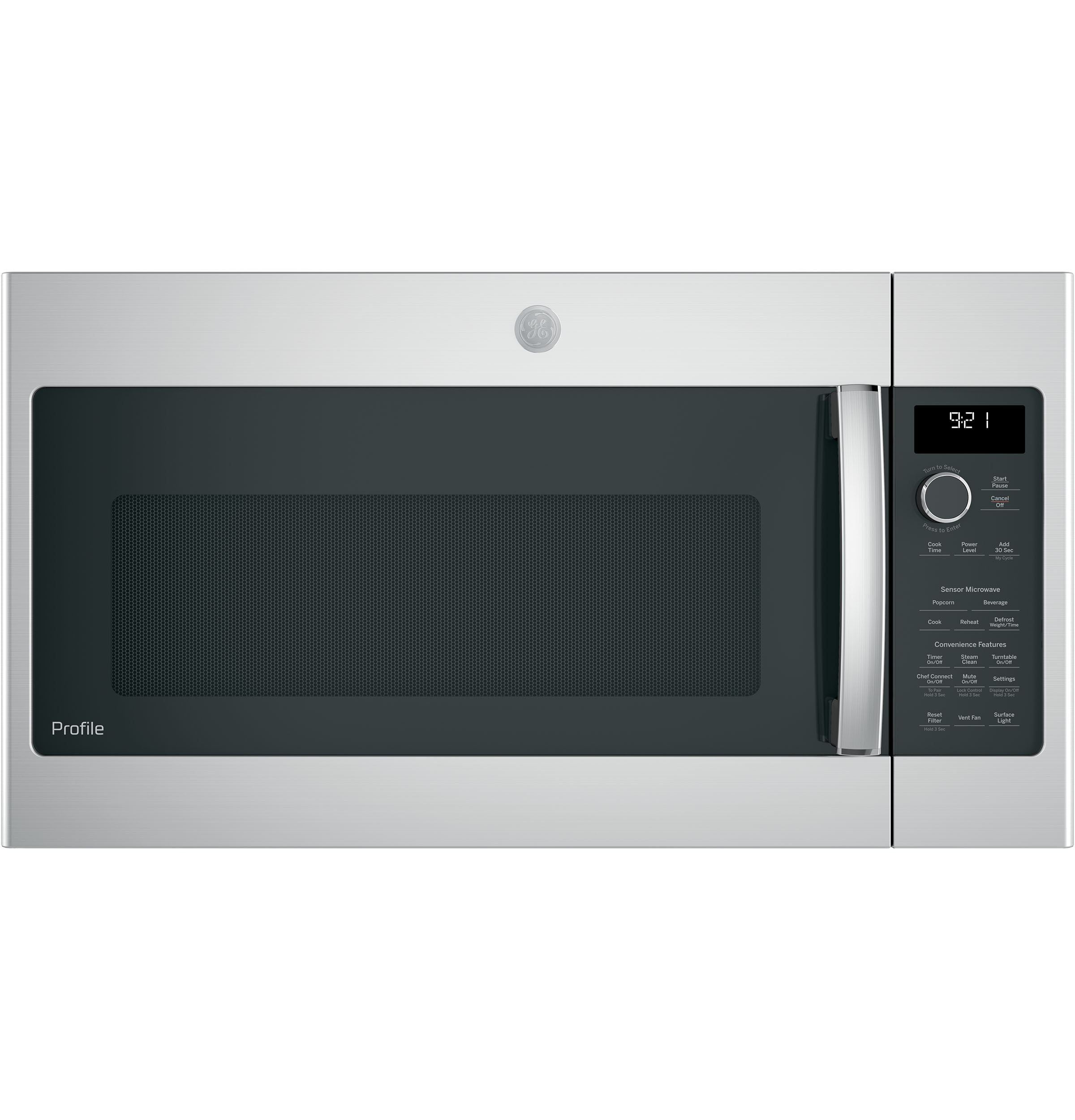 GE Profile™ 2.1 Cu. Ft. Over-the-Range Sensor Microwave Oven