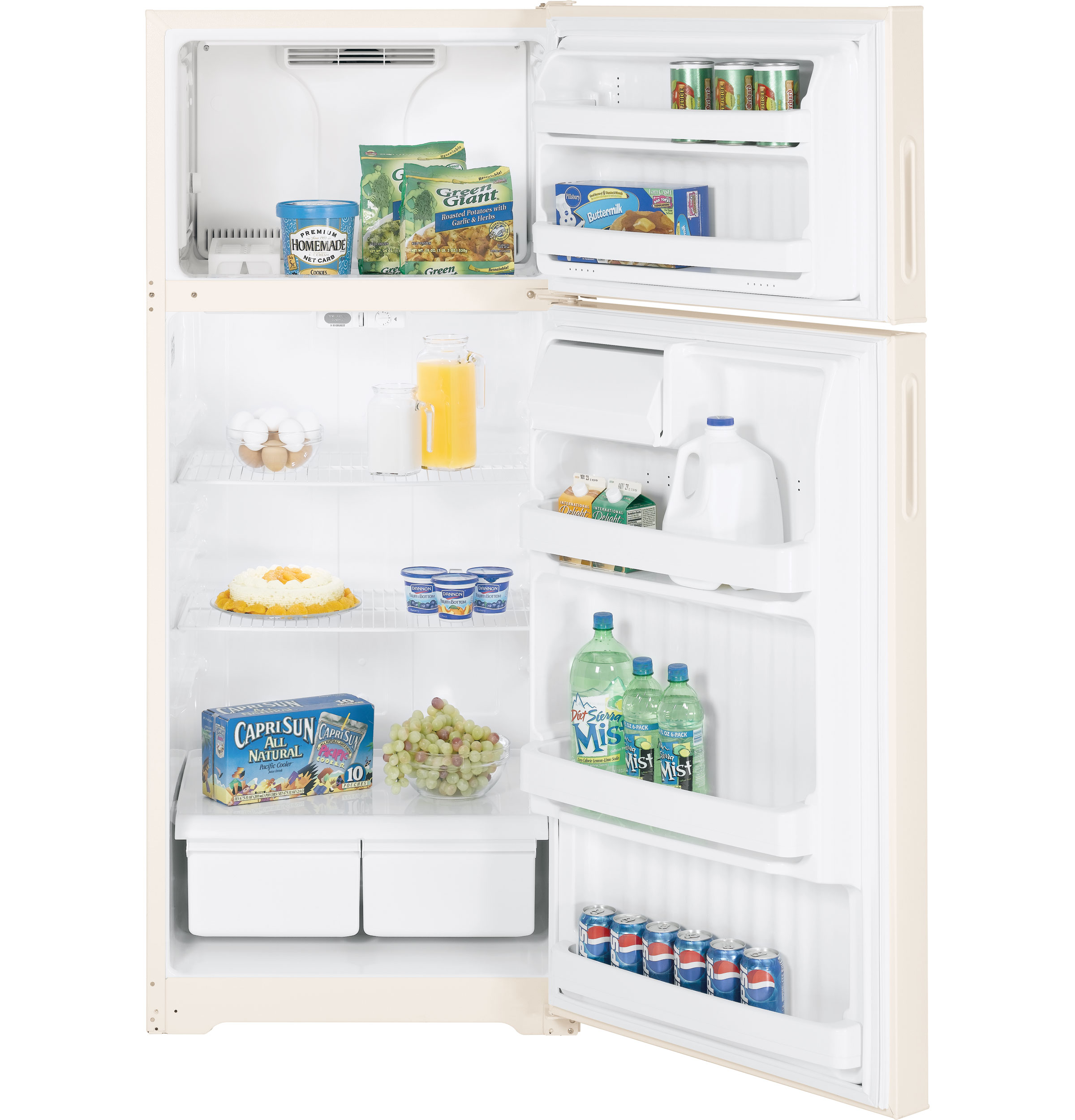 GE® 18.2 Cu. Ft. Top-Freezer Refrigerator