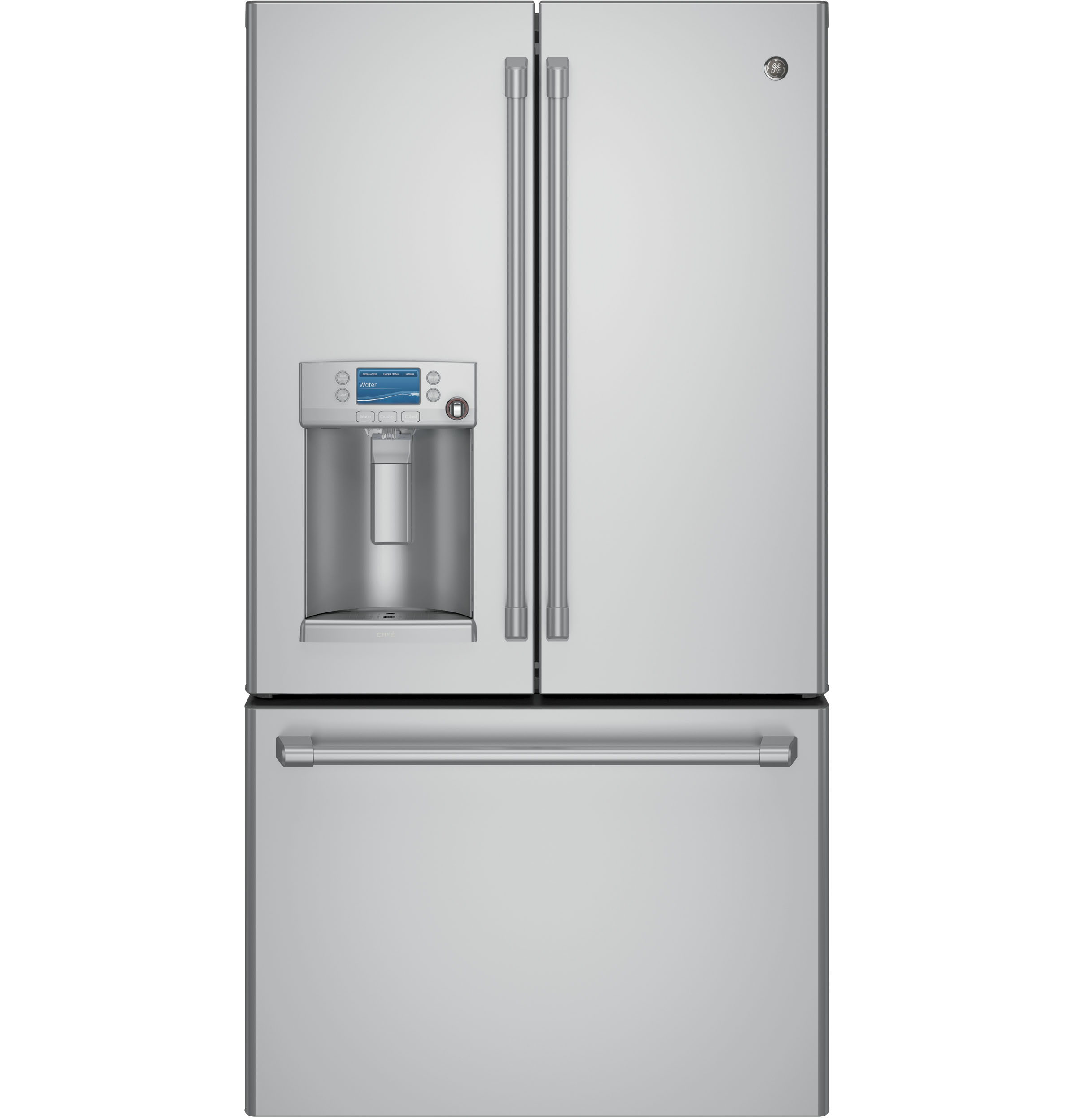 GE Café™ Series ENERGY STAR® 22.2 Cu. Ft. Counter-Depth French-Door Refrigerator with Hot Water Dispenser