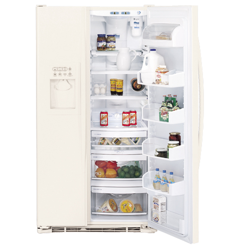 GE Profile Arctica CustomStyle™ Side-By-Side Refrigerator