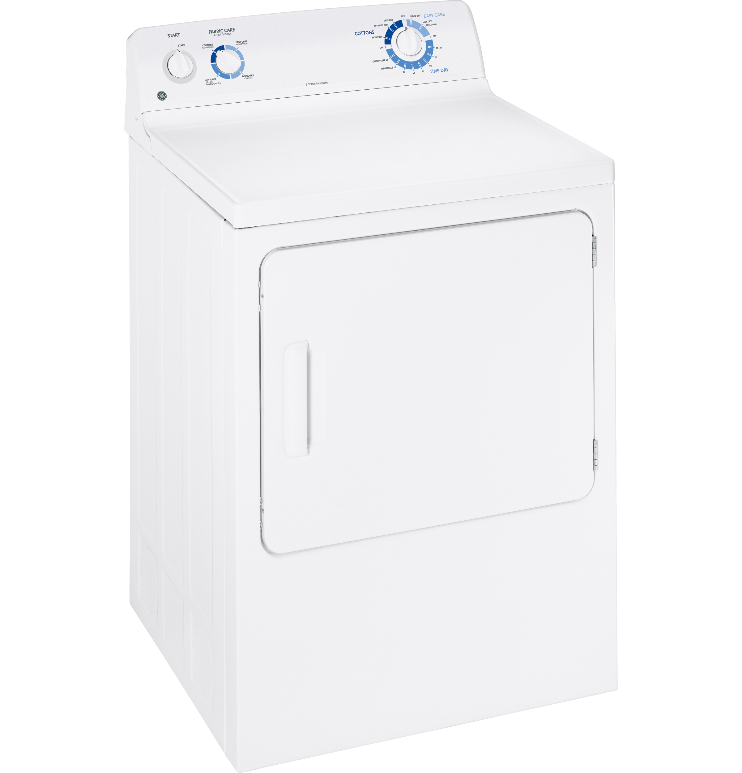 GE® 6.0 cu. ft. capacity DuraDrum™ electric dryer