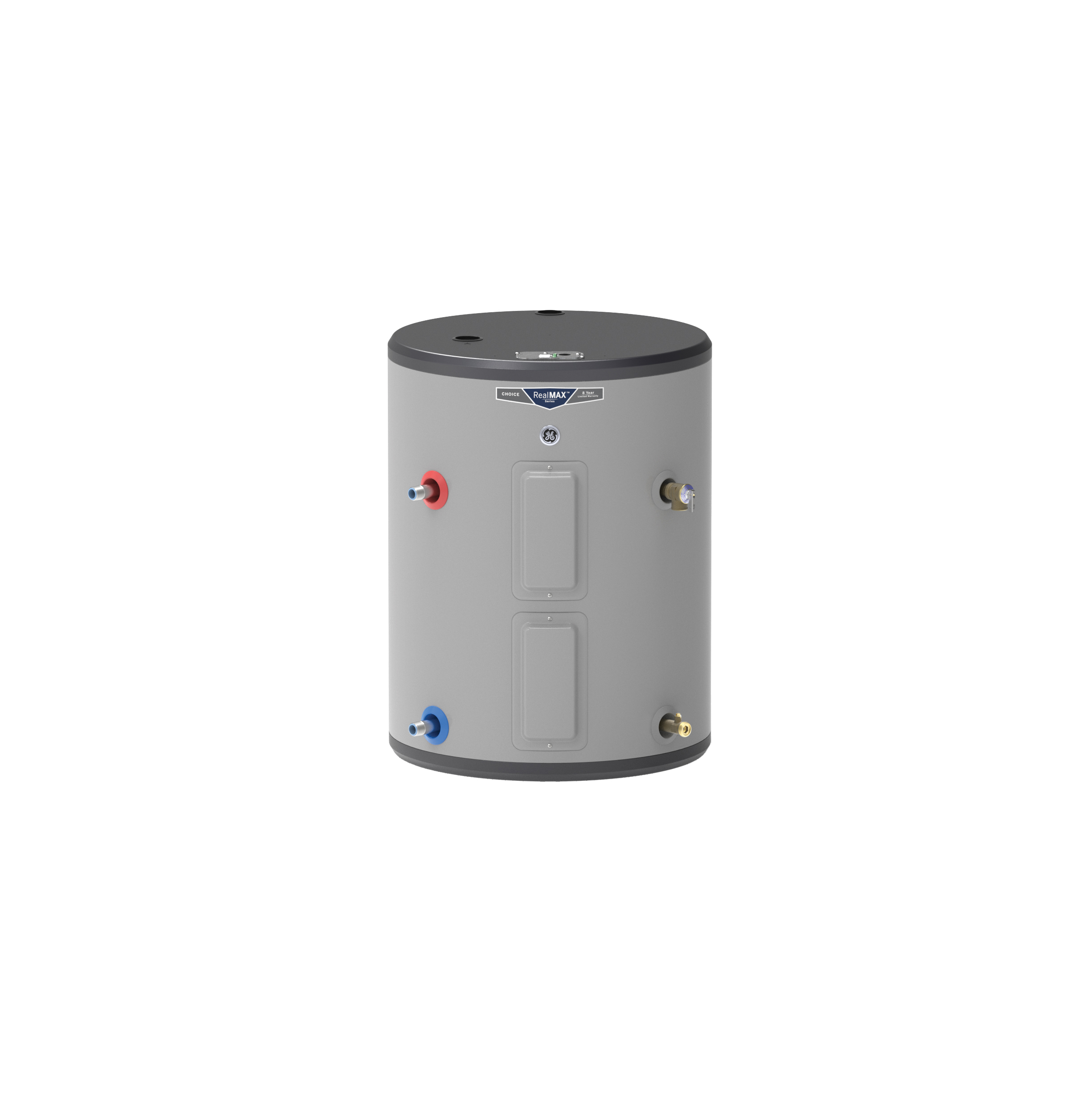 GE® 26 Gallon Side Port Lowboy Electric Water Heater