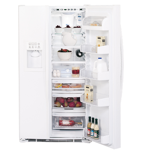 GE Profile Arctica™ 25.3 Cu. Ft. Side-By-Side Refrigerator