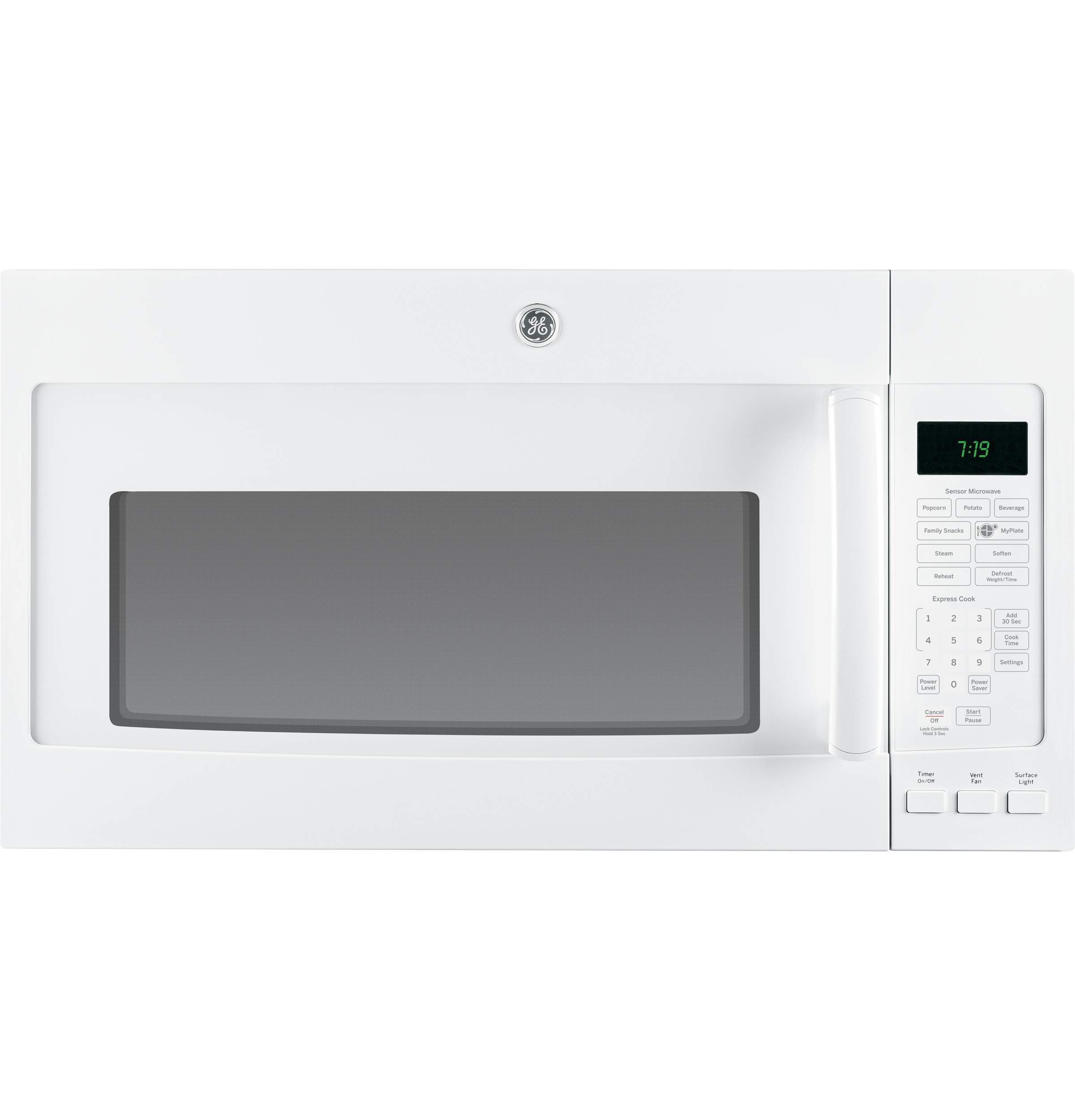 GE® Series 1.9 Cu. Ft. Over-the-Range Sensor Microwave Oven