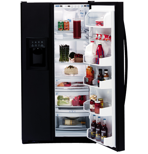 GE Profile™ 26.5 Cu. Ft. Side-by-Side Refrigerator with Dispenser