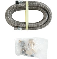 12' Universal Dishwasher Connector Kit with Adapter