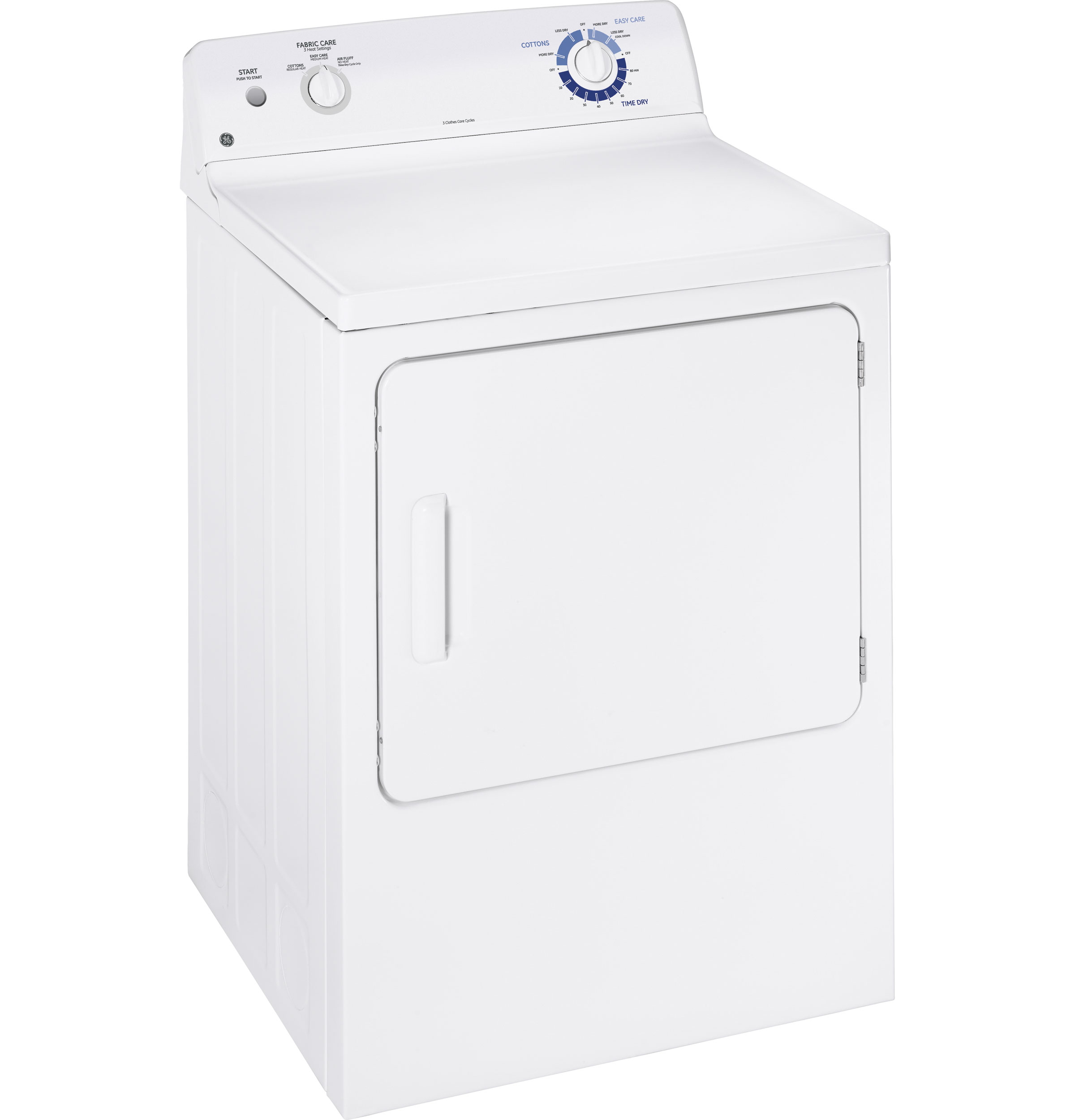 GE® 6.0 cu. ft. capacity DuraDrum™ electric dryer