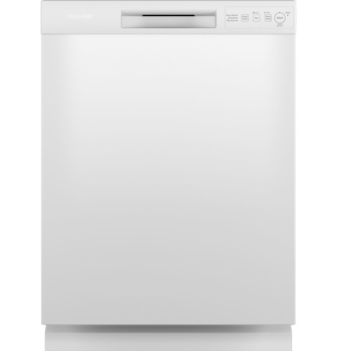 Hotpoint® Front Control Dishwasher with Plastic Interior