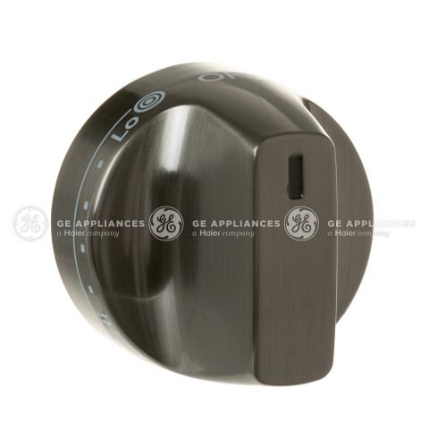 Brushed Black Stainless Tri Ring Knob