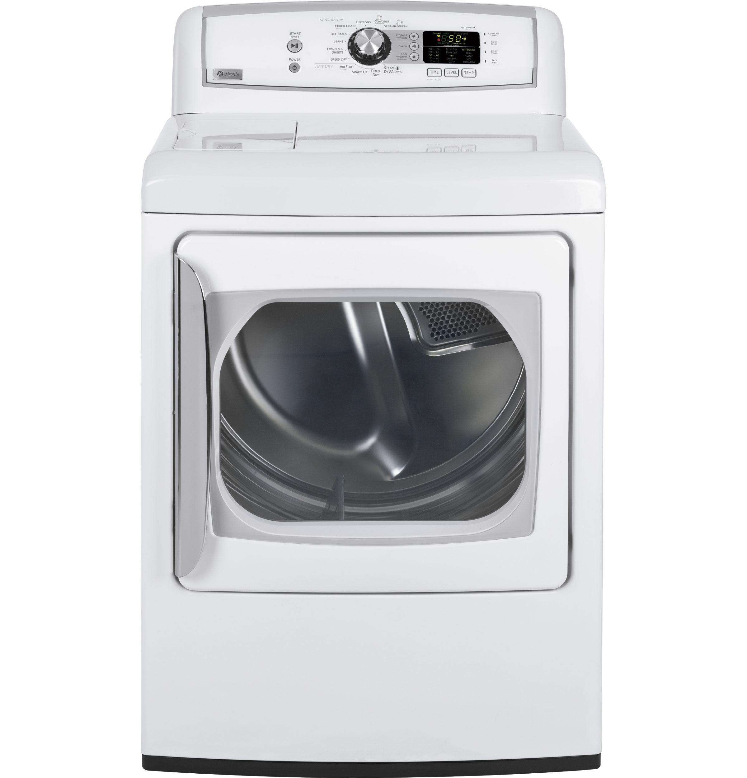 GE Profile Harmony™ 7.3 Cu. Ft. Stainless Steel Capacity Electric Steam Dryer