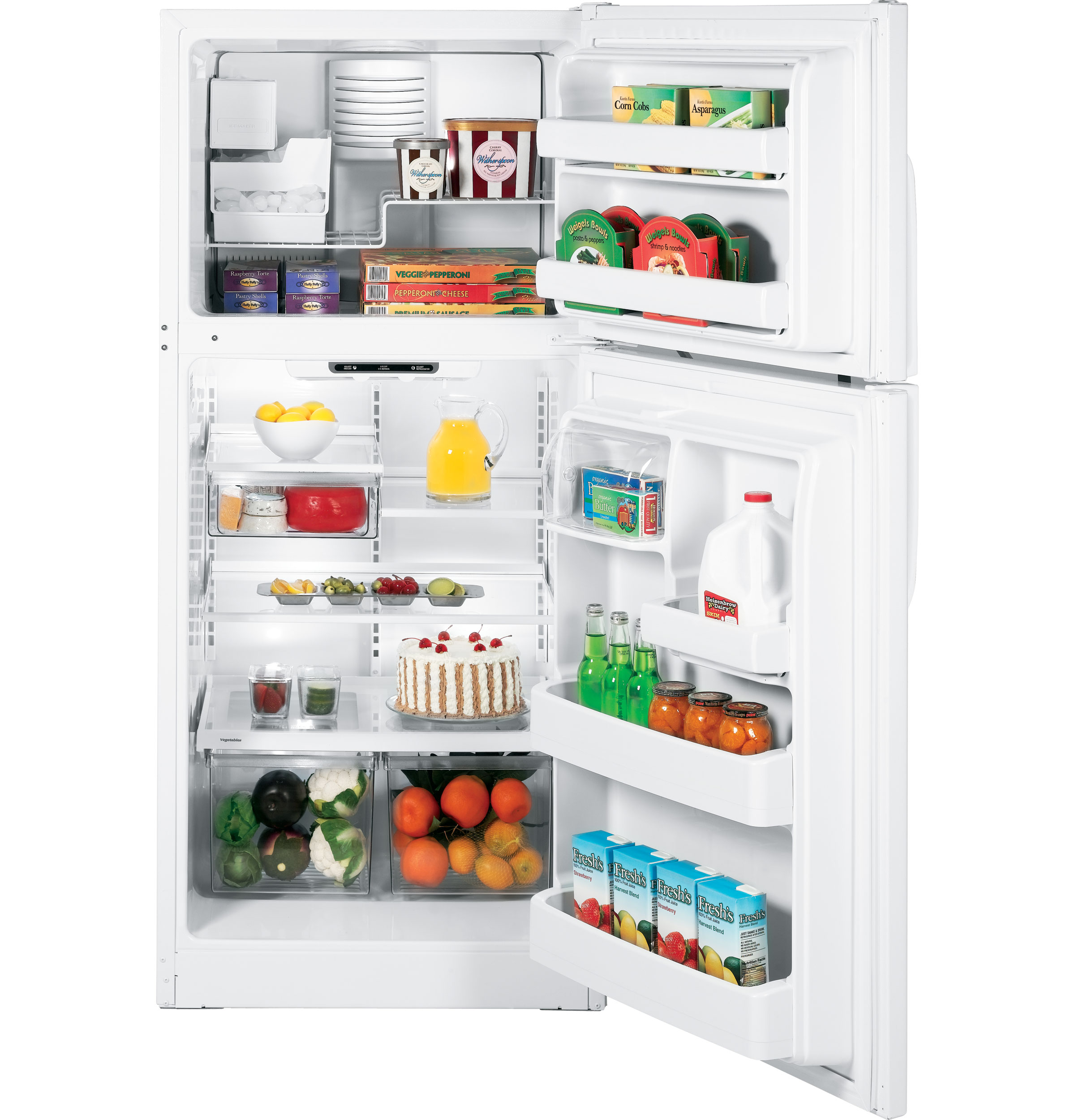 GE® 18.0 Cu. Ft. Top-Freezer Refrigerator
