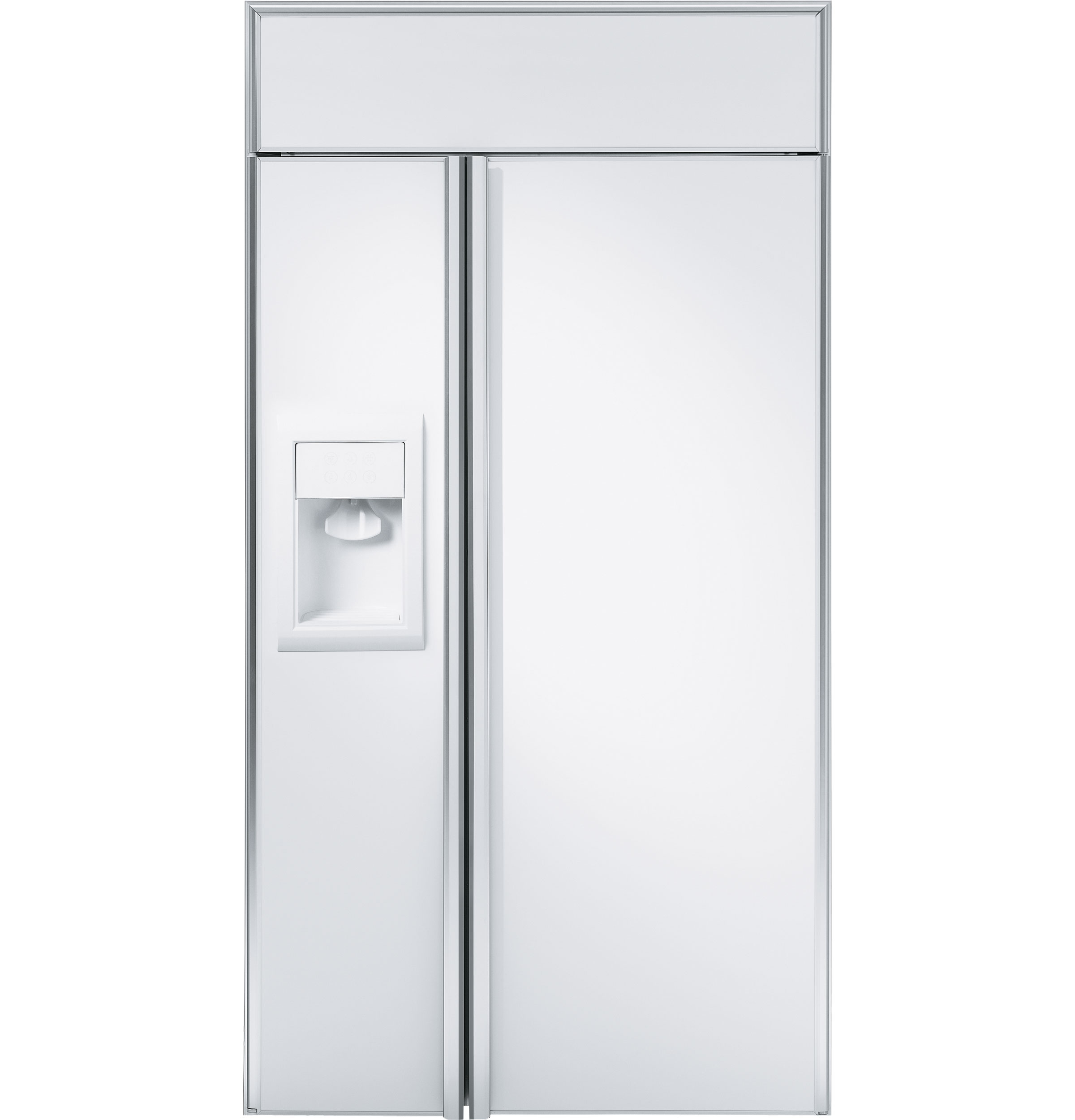 ZISW420DX — GE Monogram® 42" BuiltIn SidebySide Refrigerator with