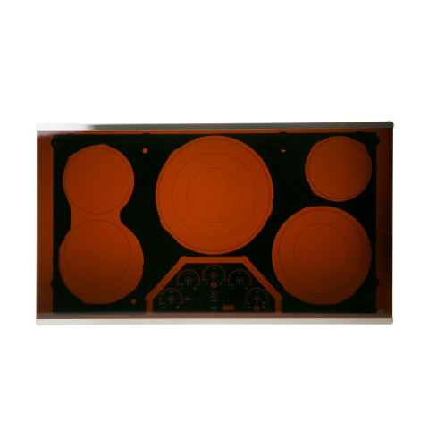 COOKTOP MAIN GLASS AND FRAME