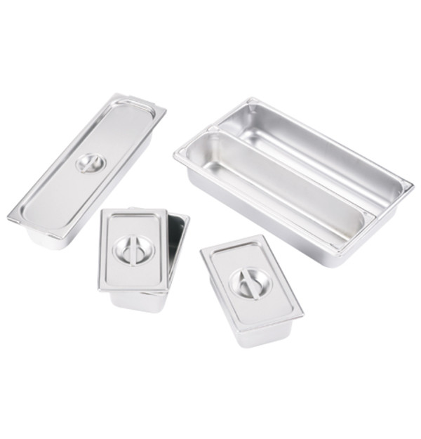 Removable stainless steel pan