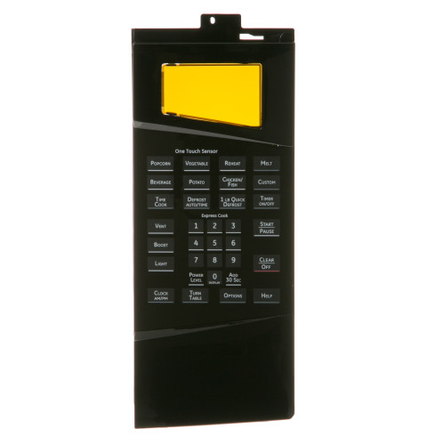 MICROWAVE CONTROL PANEL - BLACK