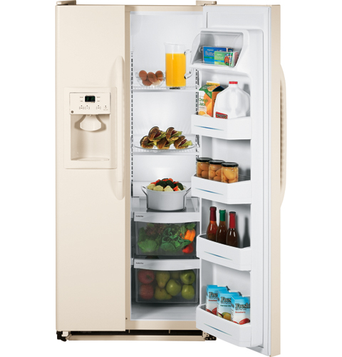 GE® 20.0 Cu. Ft. Side-By-Side Refrigerator with Dispenser