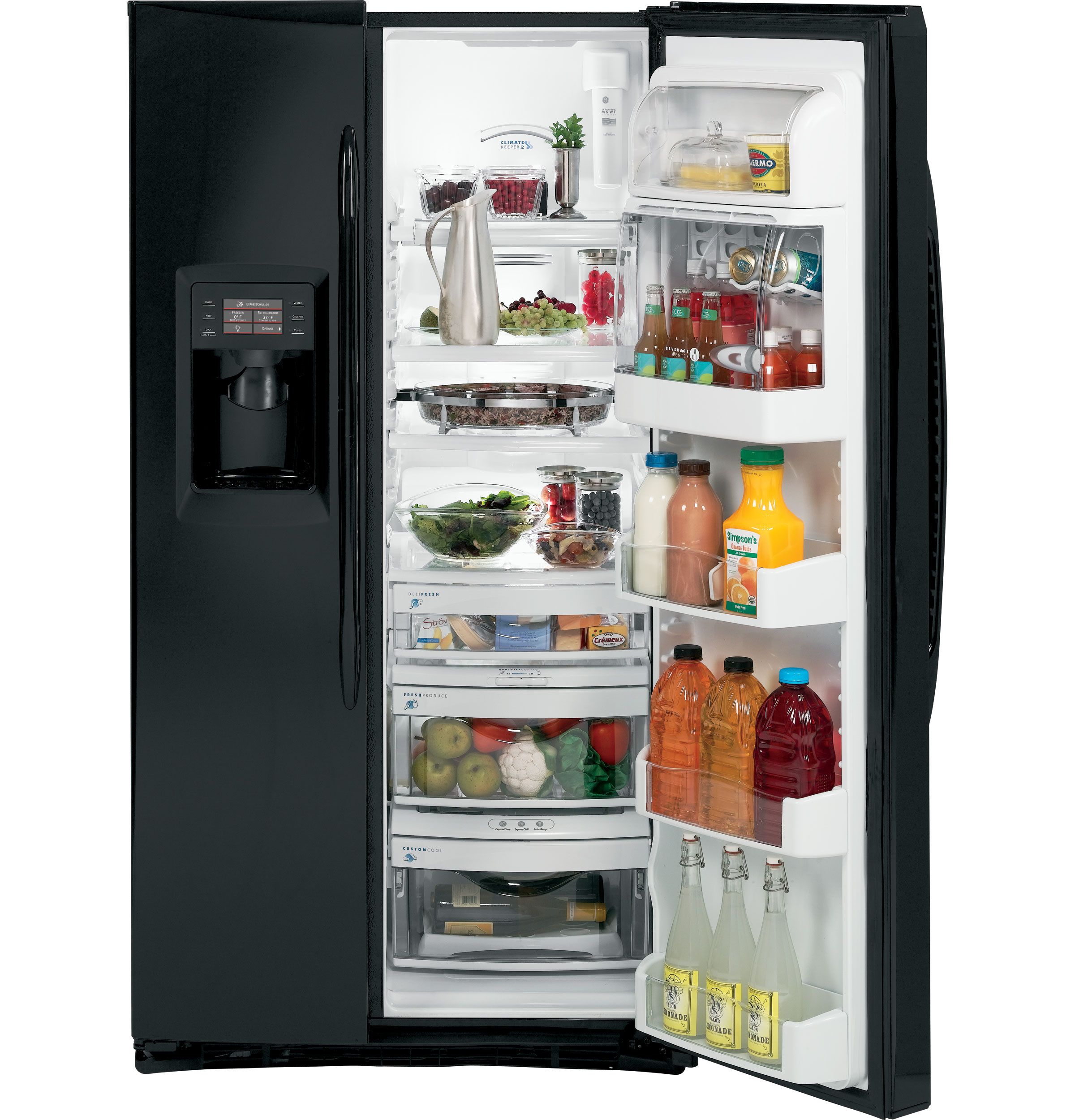 GE Profile™ ENERGY STAR® 25.5 Cu. Ft. Side-by-Side Refrigerator