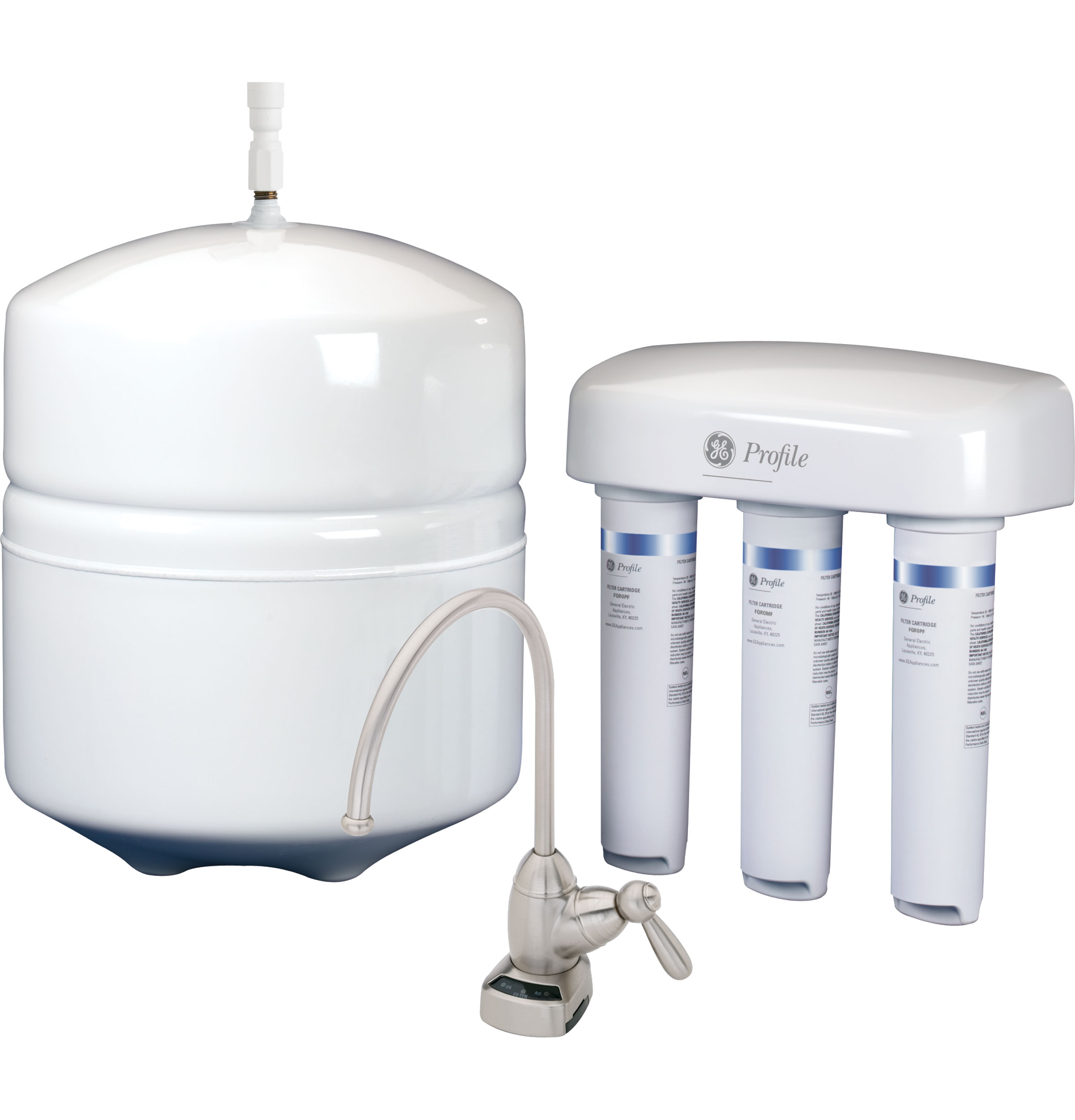 GE Profile™ Reverse Osmosis Twist and Lock Filtration System