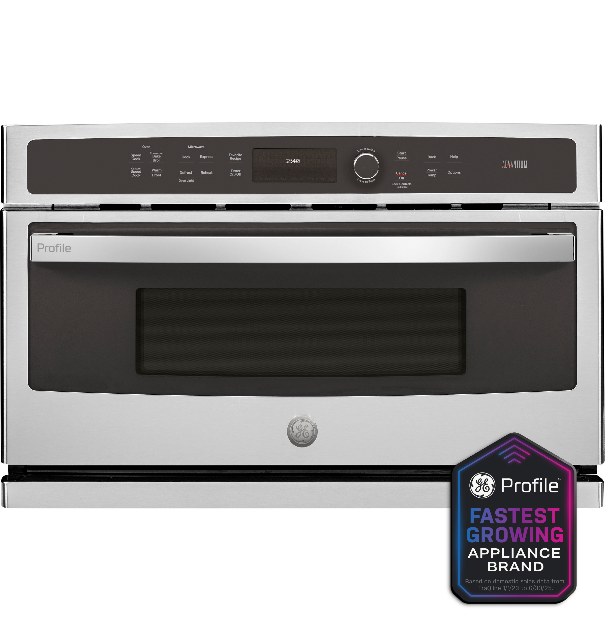 GE Profile™ 30 in. Single Wall Oven with Advantium® Technology