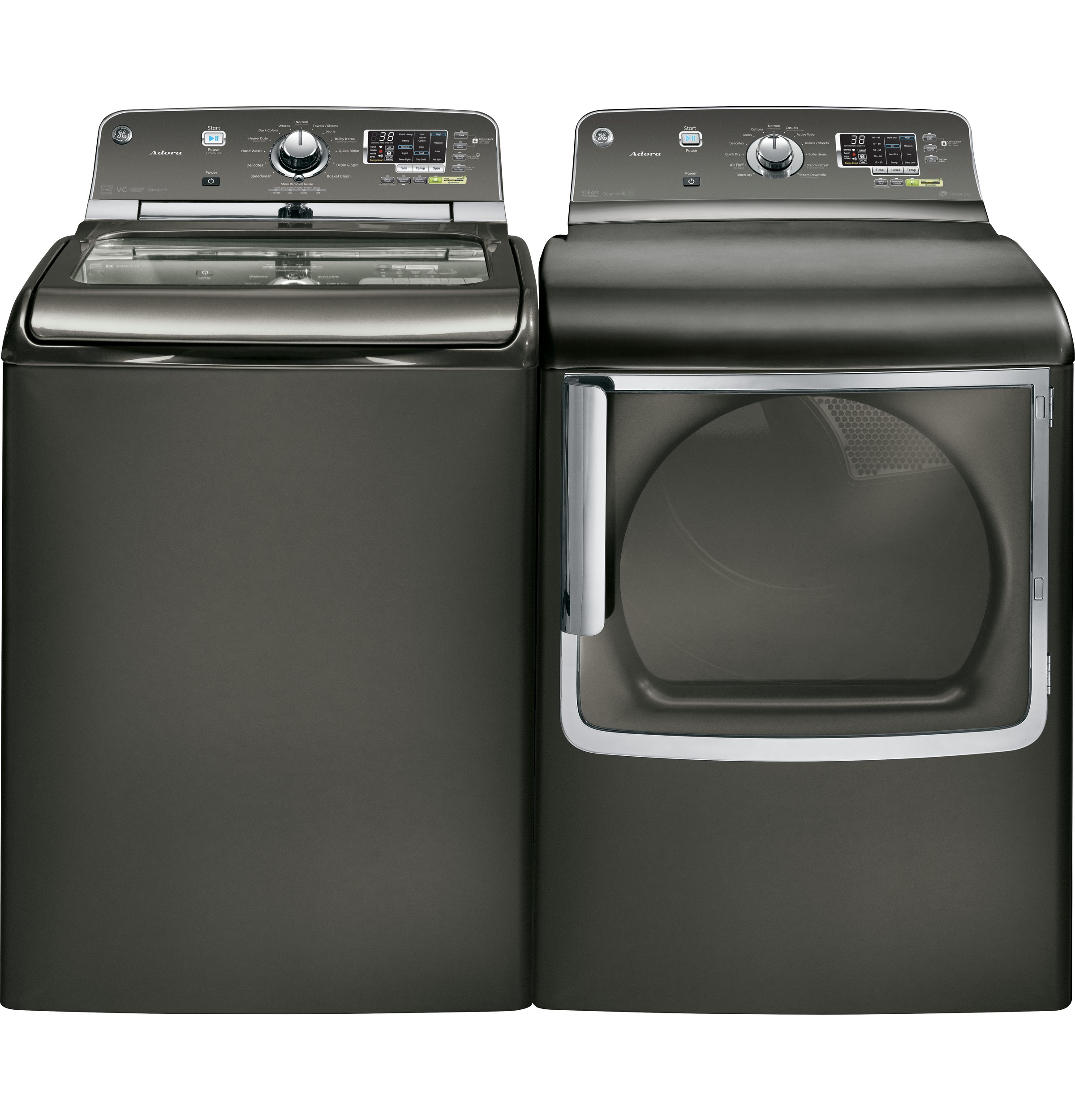 GE® Adora 4.8 DOE cu. ft. stainless steel capacity washer