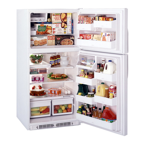 GE®  21.6 Cu. Ft. Top-Mount No-Frost Refrigerator