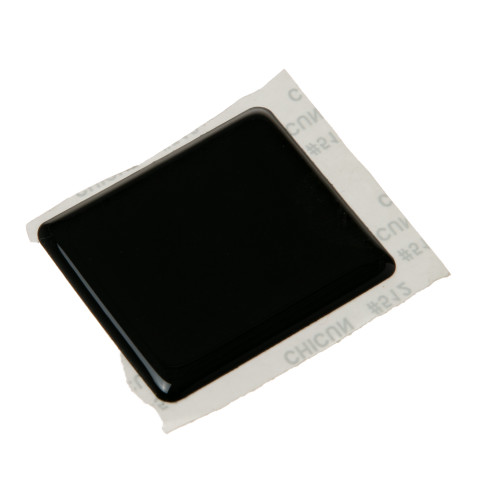 TOP HINGE HOLE COVER - BLACK