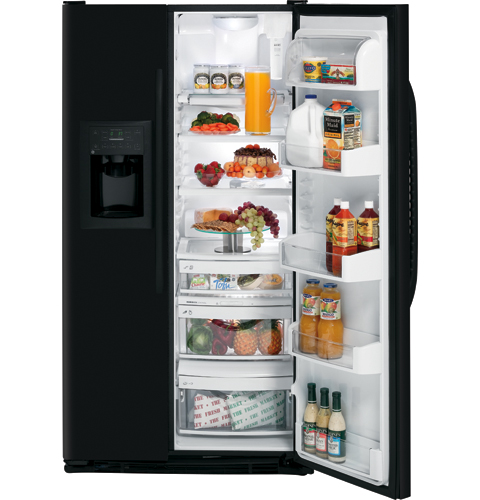 GE® Counter-depth 22.7 Cu. Ft. Side-By-Side Refrigerator with Dispenser
