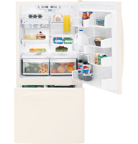 GE Profile™ ENERGY STAR® 19.5 Cu. Ft. Bottom-Freezer Refrigerator