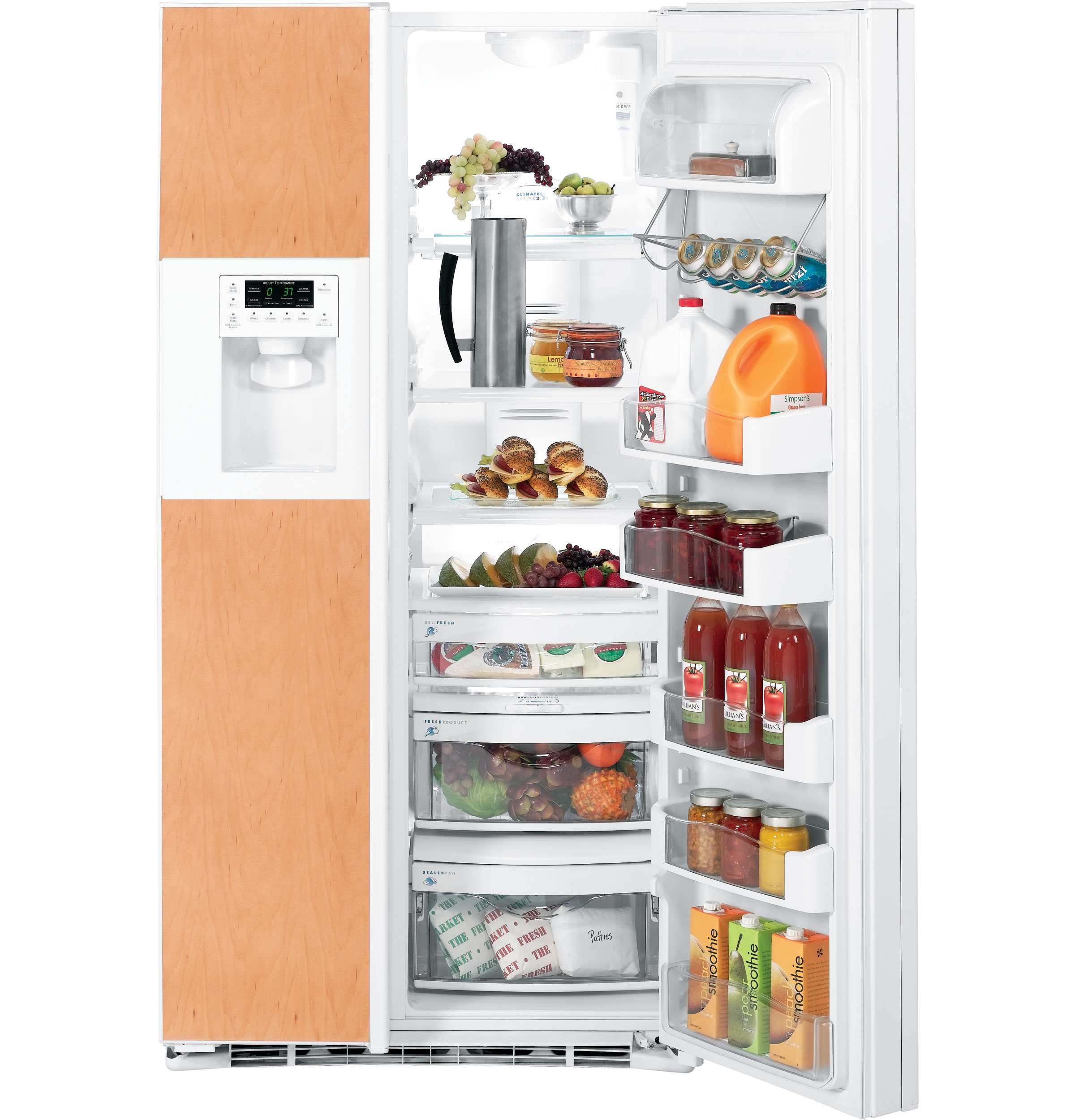 GE Profile™ 24.6 Cu. Ft. Side-by-Side Refrigerator