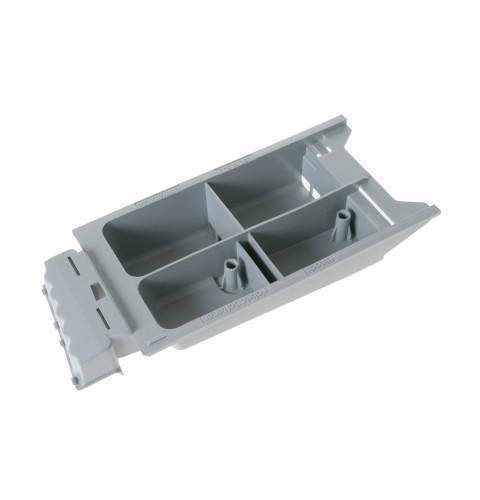 Laundry drawer body dispenser