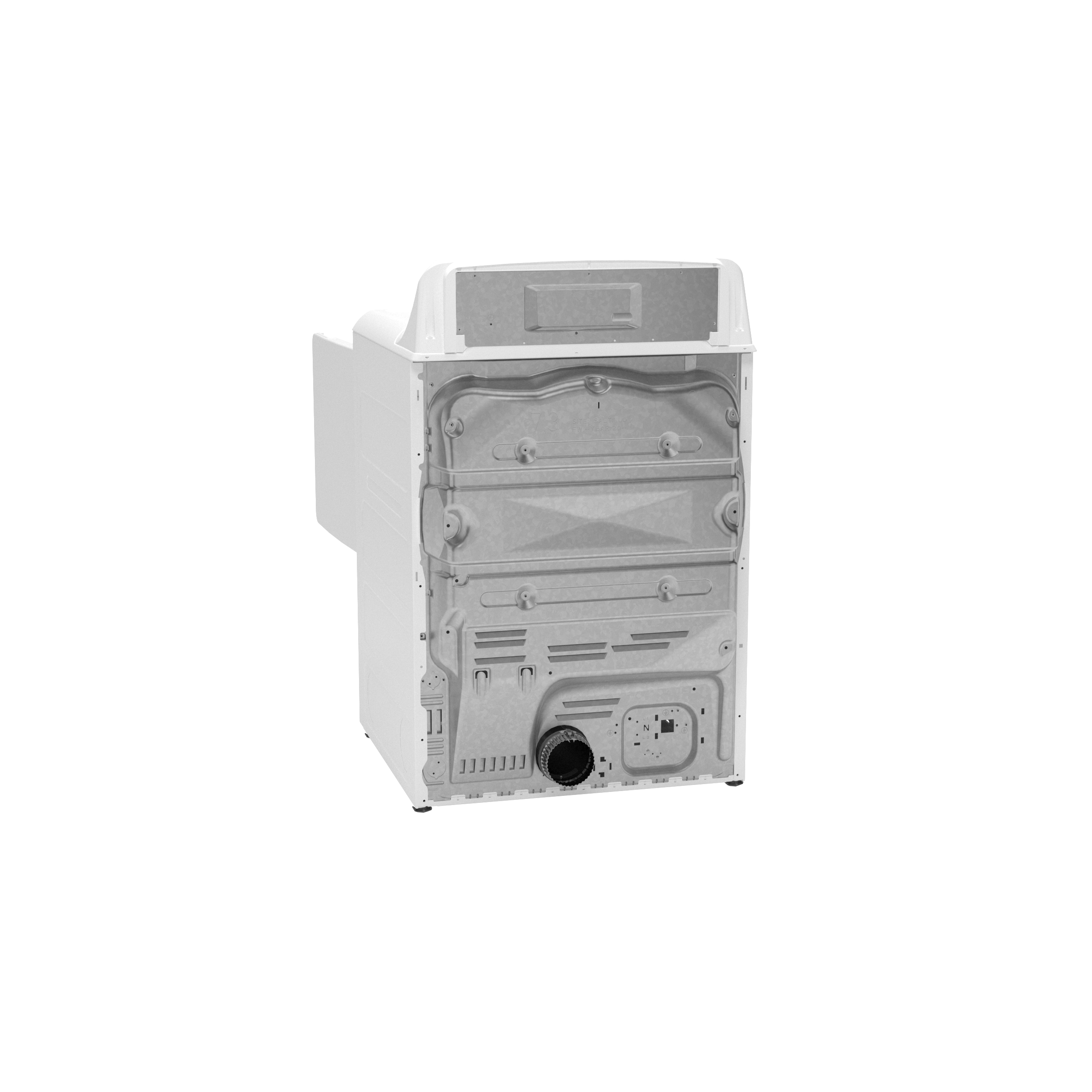 GE® 7.2 cu. ft. Capacity Electric Dryer with Up To 120 ft. Venting and Extended Tumble