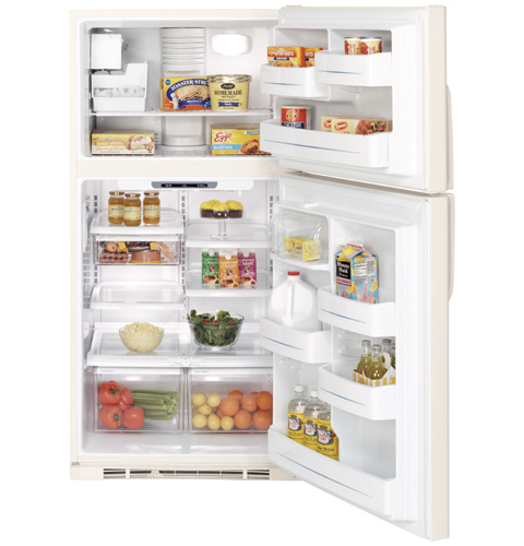 GE® 21.7 Cu. Ft. Top-Freezer Refrigerator with Internal Dispenser