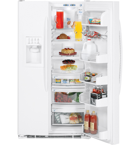 GE Profile™ ENERGY STAR® 23.1 Cu. Ft. Side-By-Side Refrigerator with Dispenser