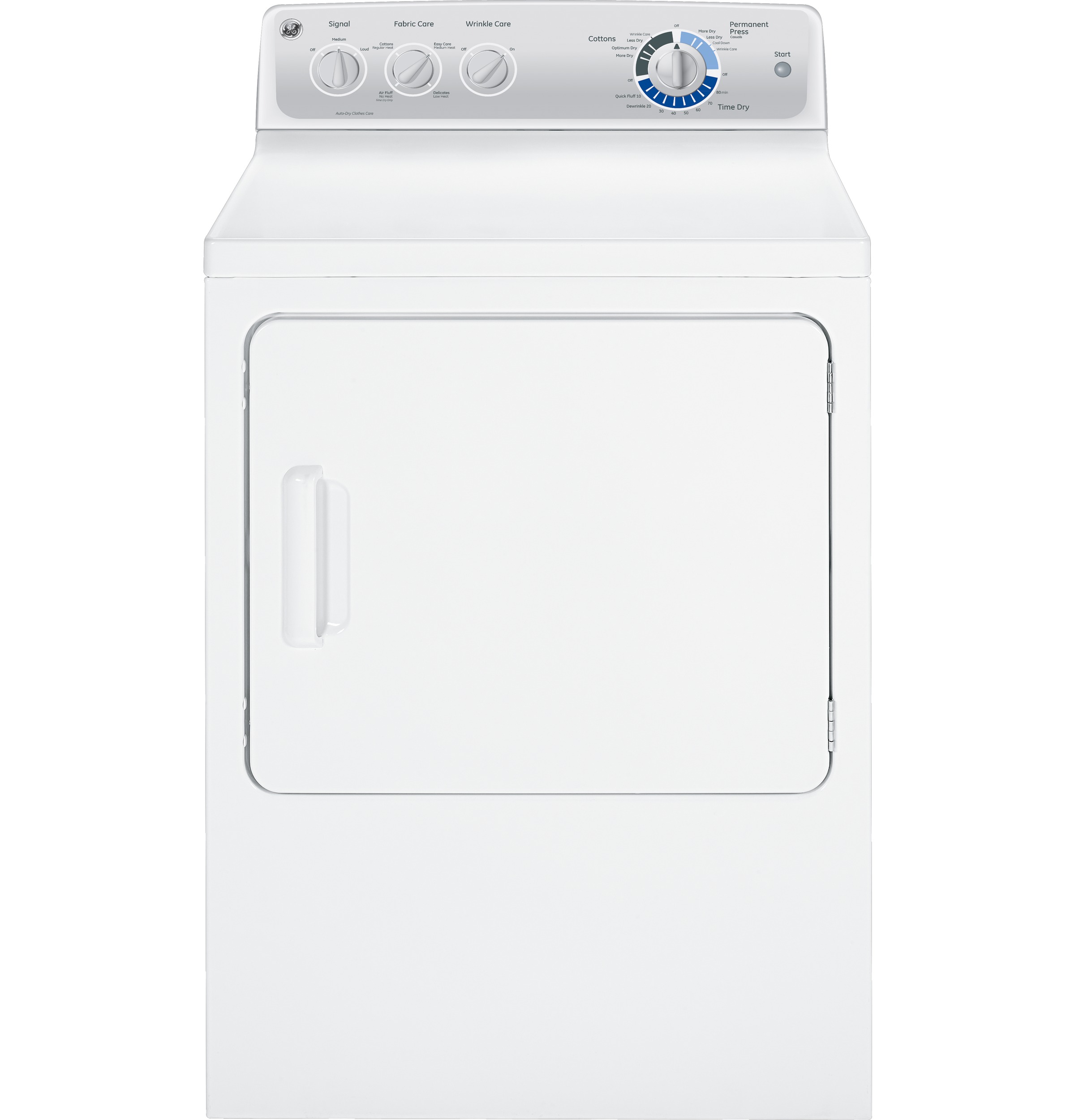 GE® 7.0 cu. ft. capacity DuraDrum™ electric dryer