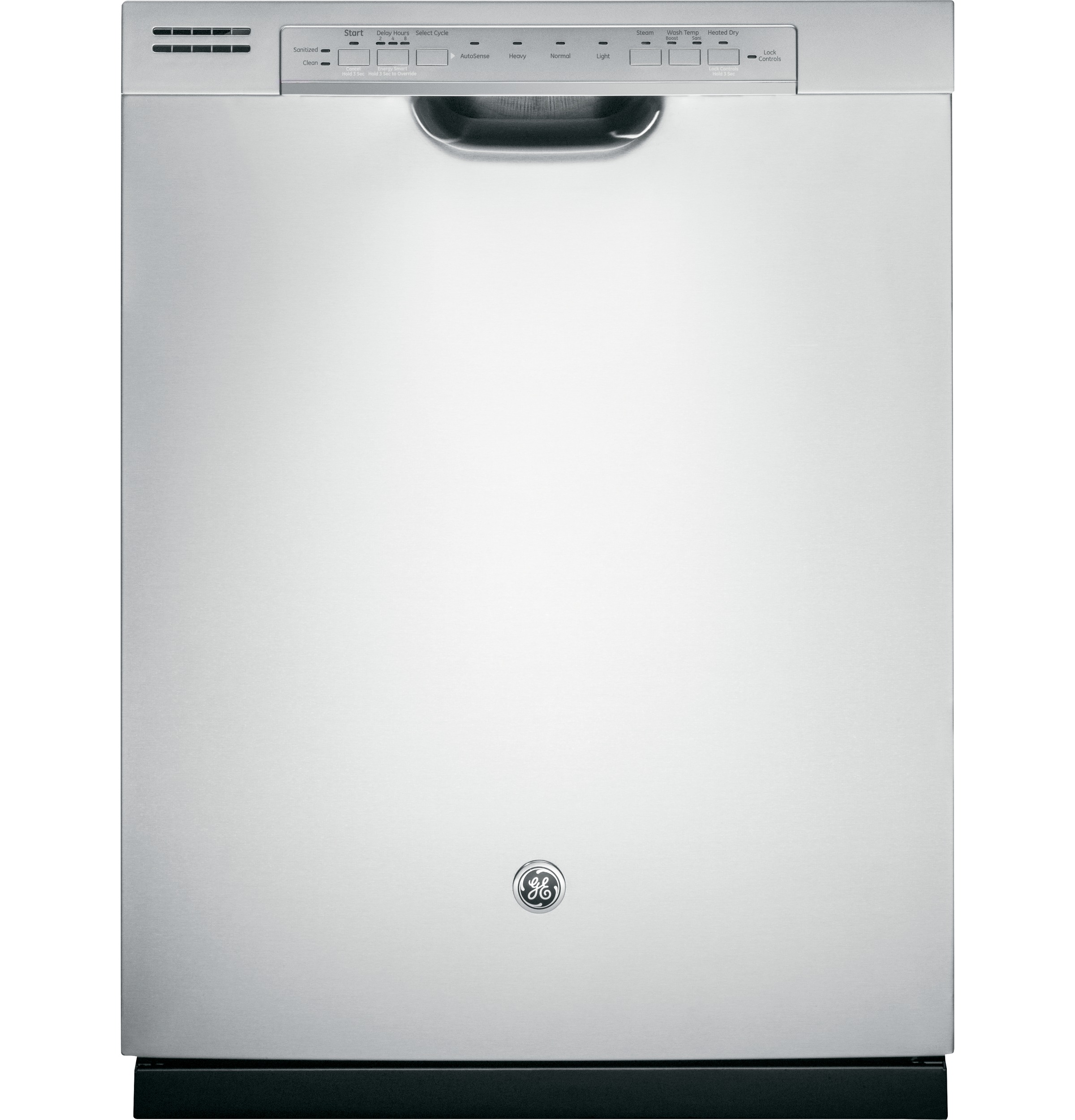 GE® Hybrid Stainless Steel Interior Dishwasher with Front Controls