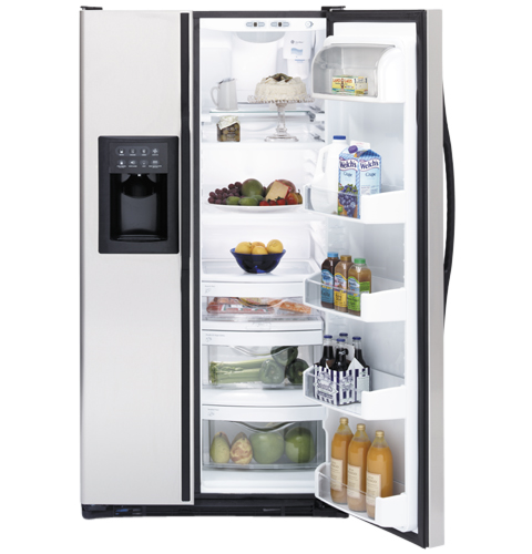 GE ENERGY STAR® 25.4 Cu. Ft. Side-by-Side Refrigerator