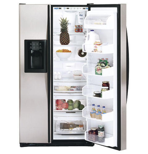 GE Profile Arctica™ 25.3 Cu. Ft. Stainless Side-By-Side Refrigerator