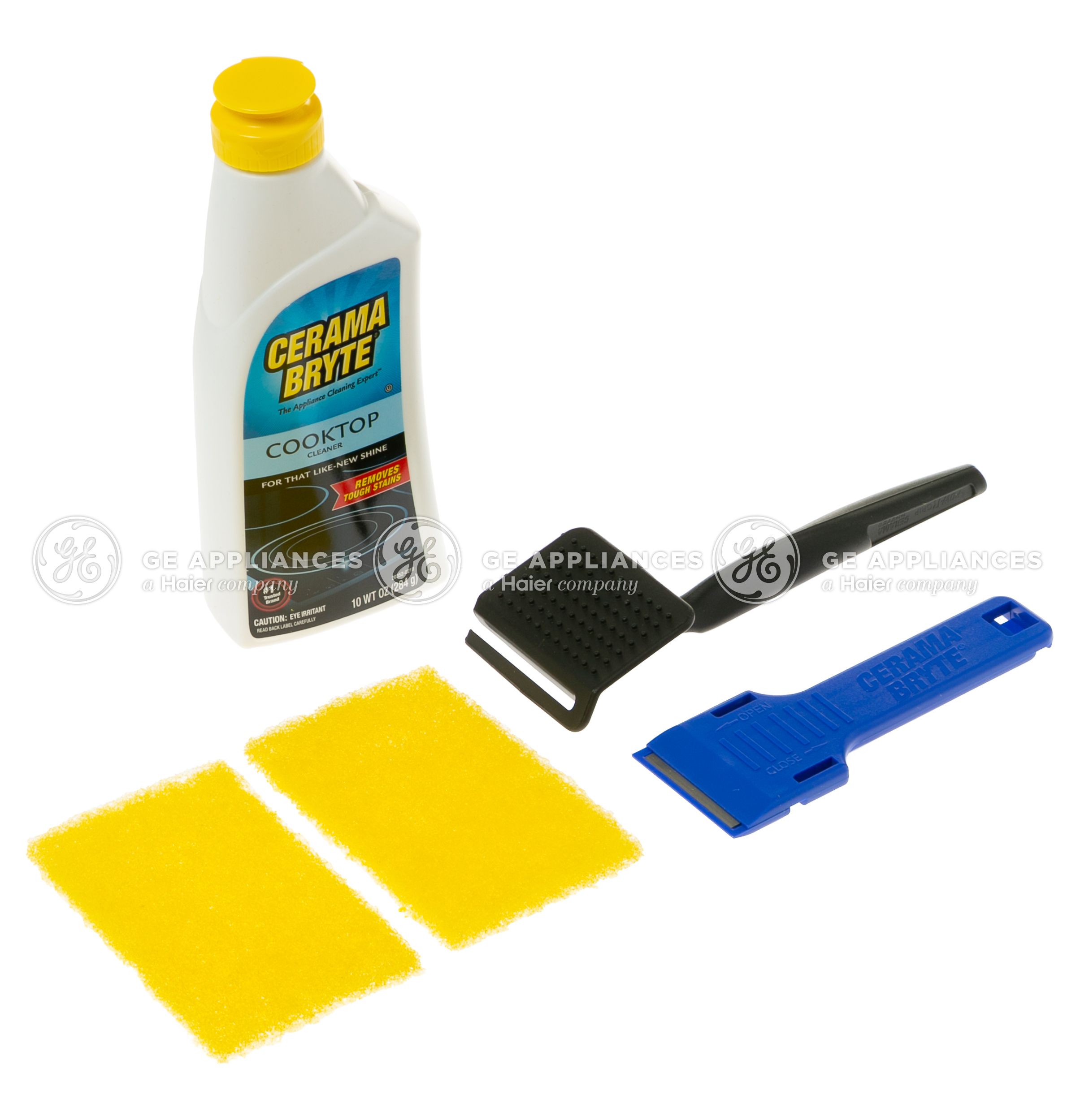 CERAMA BRYTE® COOKTOP CLEANING KIT — Model #: WX10X119