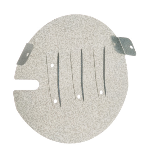 Refrigerator baffle  condenser